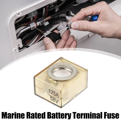 Fuse Terminal 125A Waterproof Marine Battery for 58V