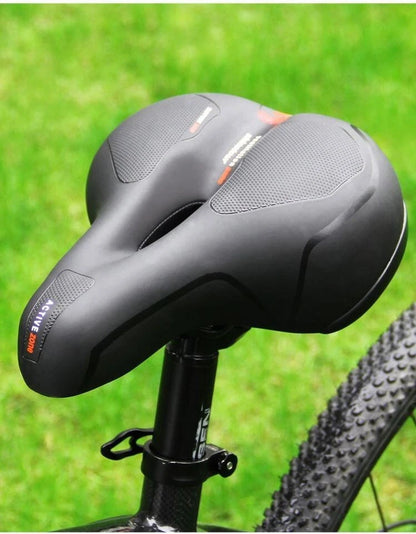Extra Comfort Wide Bicycle Saddle Seat Cushion Cover for Bike
