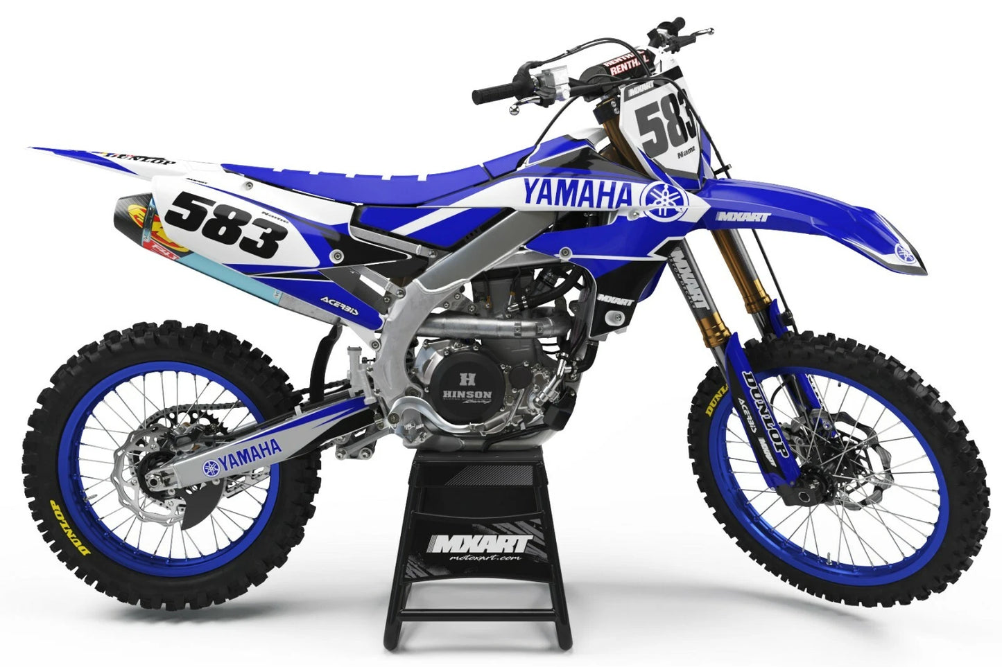 Dusty Style Sticker Kit for Yamaha YZ 85 (2022-2023) Full Graphic Decals