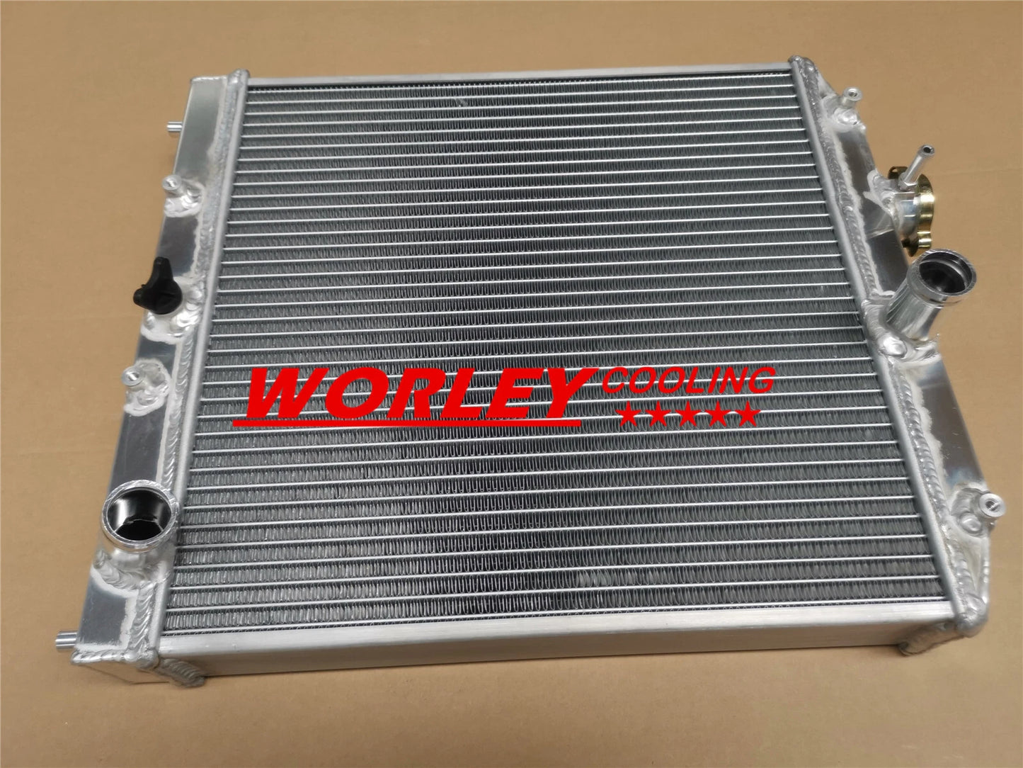 3 Row Aluminum Radiator & Shroud & Fan for Honda Civic EK EG D15 D16 (1996-2000)
