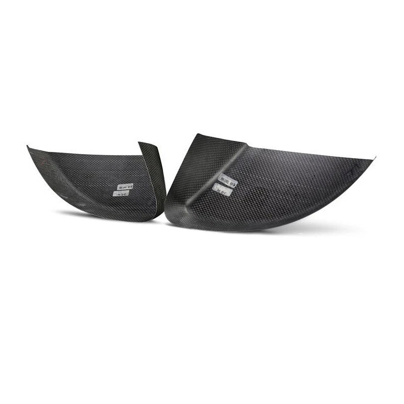 Real Carbon Wing Rearview Side Mirror Cover Caps Trim For Audi A3 S3 RS3 2014-16