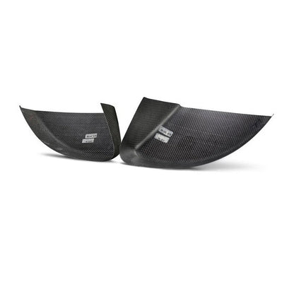 Real Carbon Wing Rearview Side Mirror Cover Caps Trim For Audi A3 S3 RS3 2014-16