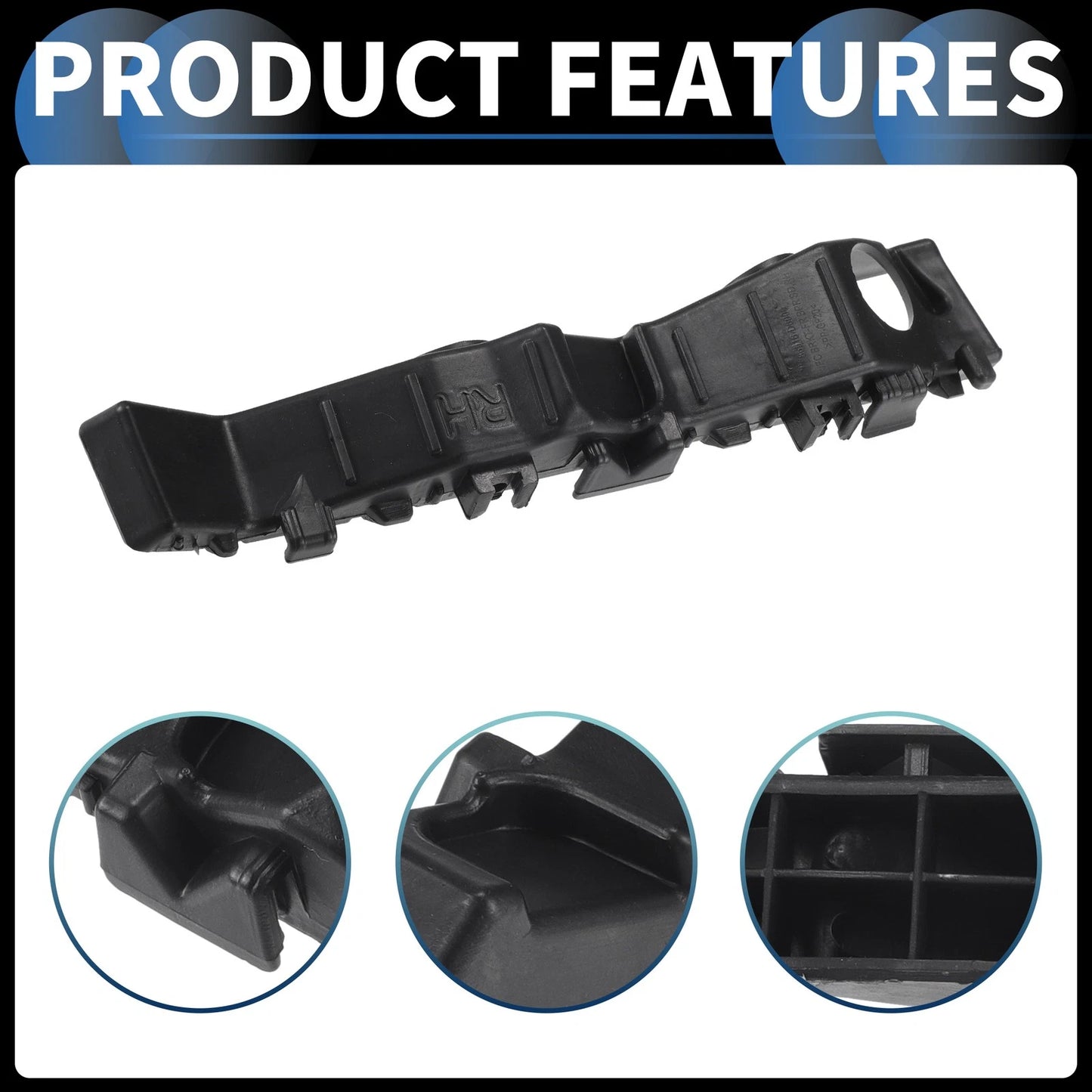 Right Front Bumper Retainer Bracket for Kia Optima (2016-2020)