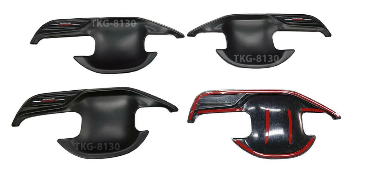 Black Door Handle Cover for Ford Ranger Px(2012-2019)