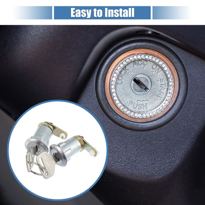 Set Ignition Switch Cylinder with Key for Toyota Land Cruiser