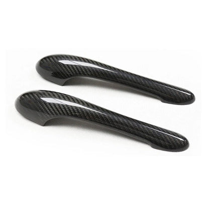 Real Carbon Fiber Exterior Door Handle Cover fit For Maserati GranTurismo GT GC