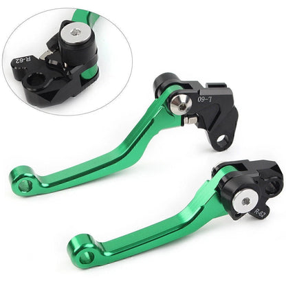CNC Green Pivot Brake Clutch Levers for Suzuki RM125 RM250 RM85