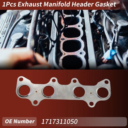 1 Pc Exhaust Manifold Header Gasket for Toyota Corolla (1992–2000)