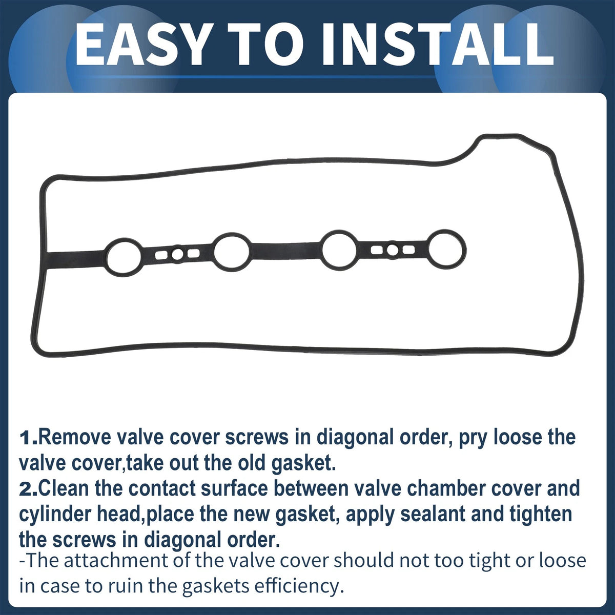 Valve Cover Gasket for Toyota Camry 2.4L (2002-2006)