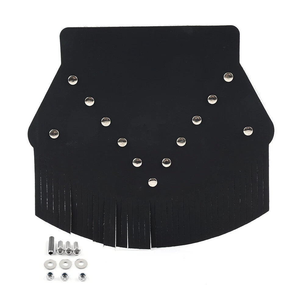 Black Rear Fender Mud Flap Cover for Harley Sportster 883XL (2004-2023)