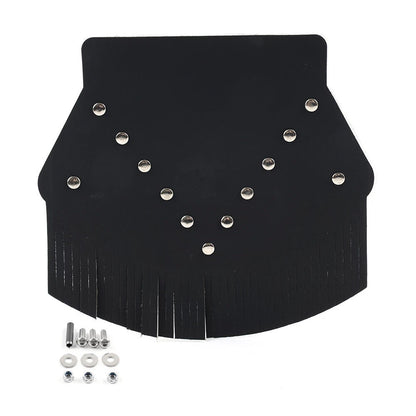Black Rear Fender Mud Flap Cover for Harley Sportster 883XL (2004-2023)