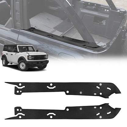 TPE Rear Body Tub Rail Cover Armor Guard for Ford Bronco 2021-2023 4-Door