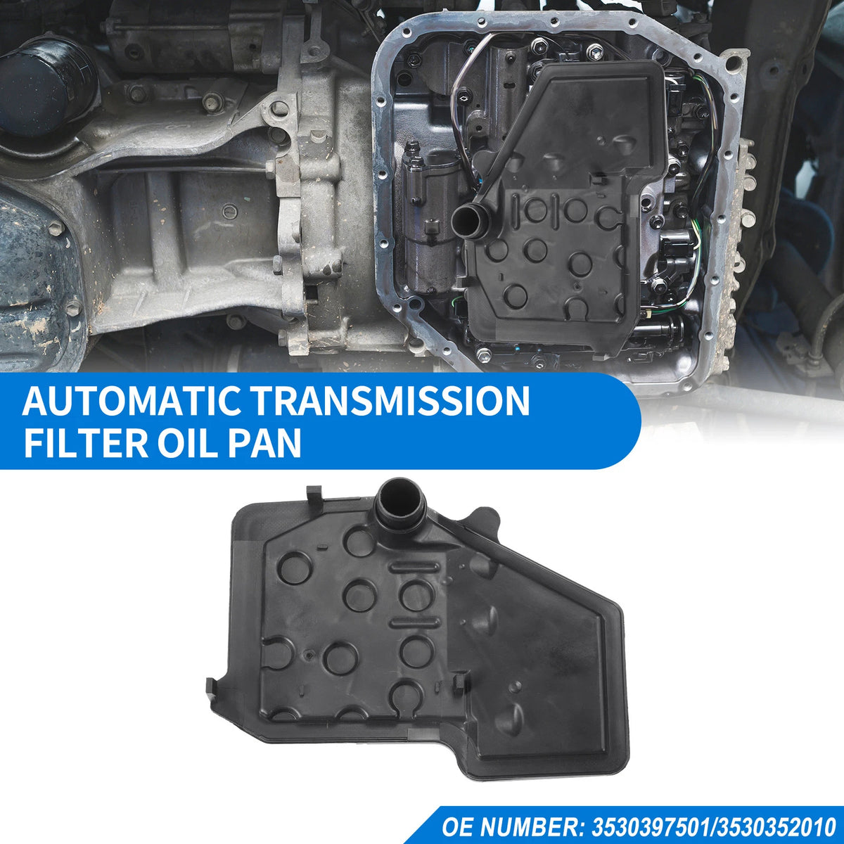 U540E Transmission Fluid Filter & Oil Pan for Toyota Vios (2003-2018)