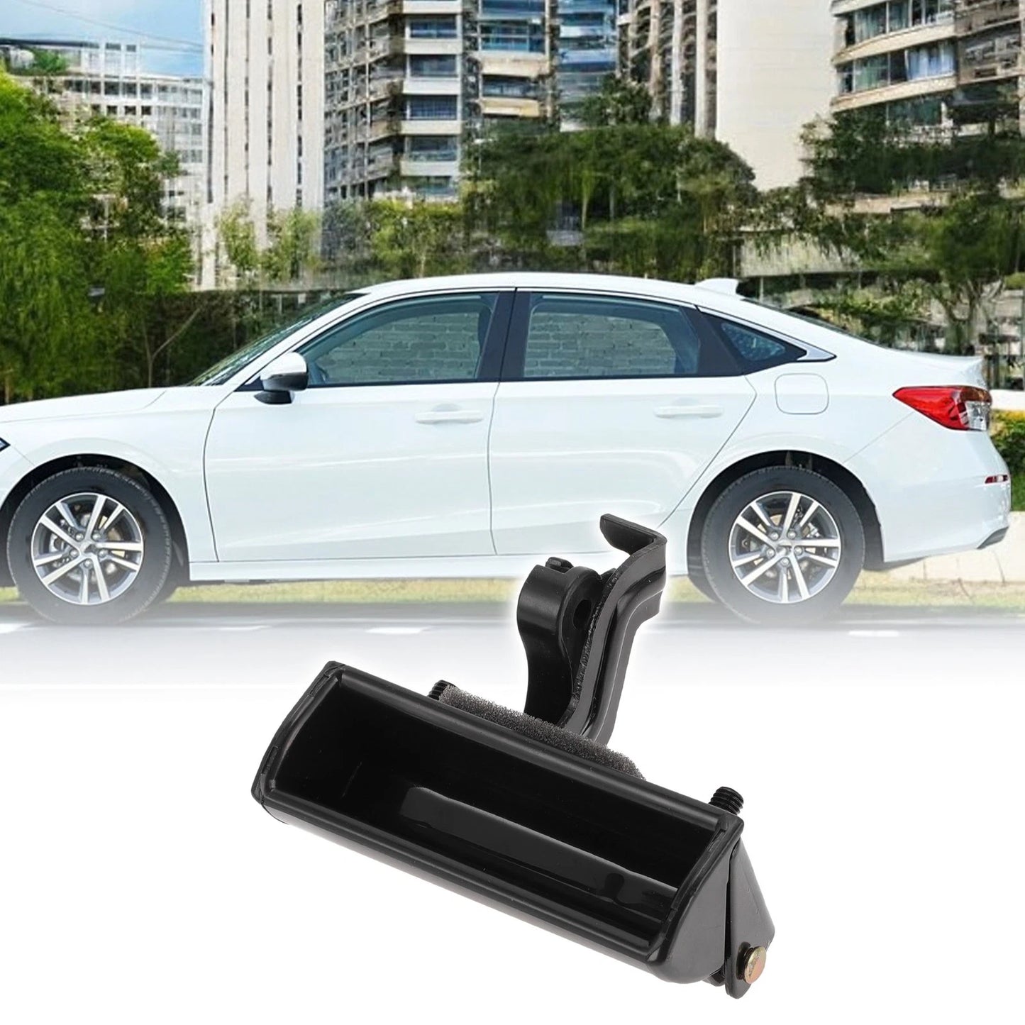 Tailgate Handle Bezel Black for Honda Civic, Fit (2006-2011)