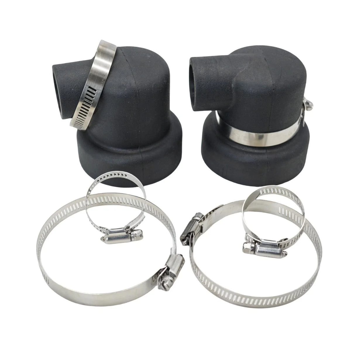 90° Heat Exchanger End Cap for Volvo Penta 28mm/70mm ID (2 Pcs)