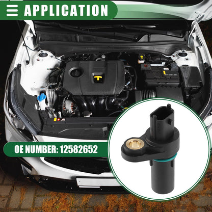 Engine Crankshaft Position Sensor ABS Black for Buick CXS
