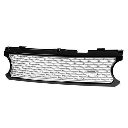 Bumper Grille Black/Silver for Range Rover L322 (2006-2010)