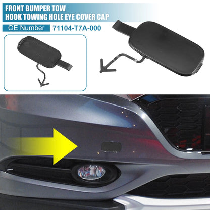 Front Right Bumper Tow Hook Cover for Honda HR-V (2016-2018)
