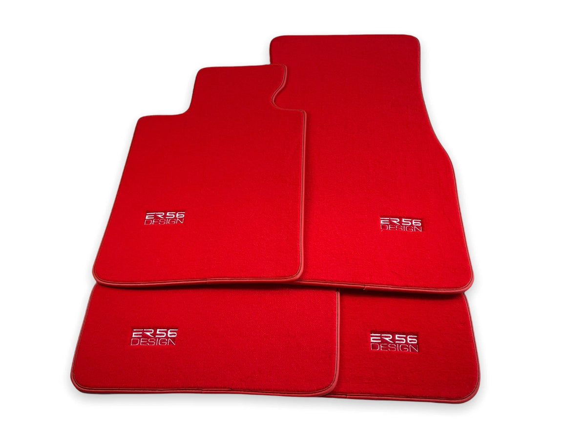 Premium Red Floor Mats for BMW 5 Series G30 (2017-2023)