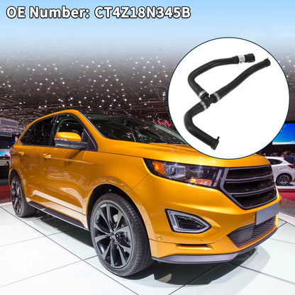 Radiator Hose Heating Water Pipe for Ford Edge 2.0L (2015-2023) 1 x Rubber