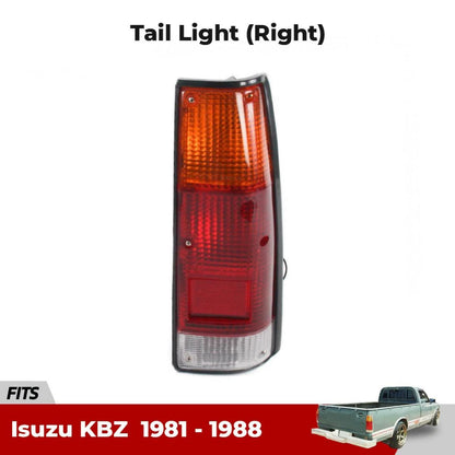 RH Tail Light Rear Lamp +Bulb Fits Isuzu KBZ Faster Holden Rodeo UTE 1981-88 DE