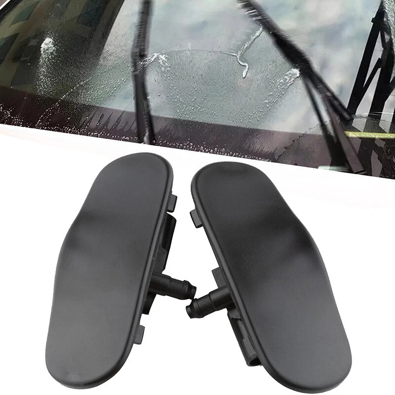 2 x Heated Windshield Washer Spray Nozzles for Audi A6 C7 S6 RS7 (2012-2018)
