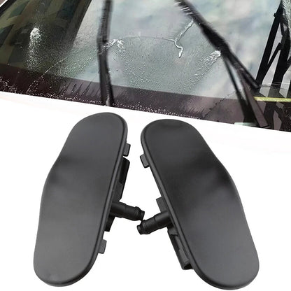 2 x Heated Windshield Washer Spray Nozzles for Audi A6 C7 S6 RS7 (2012-2018)