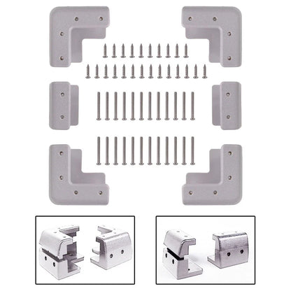 Sturdy ABS Solar Panel Mounting Kit for RV/Boat Applications
