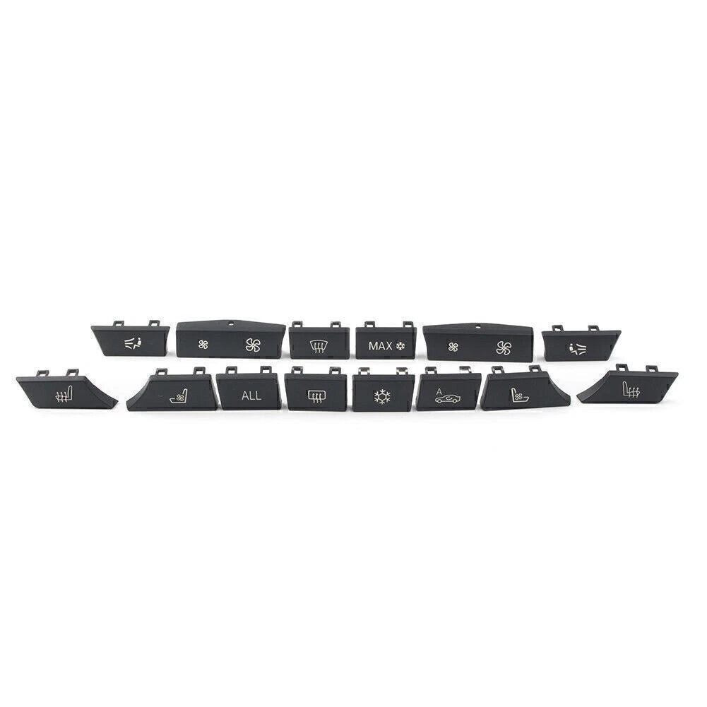 14 Button Key Caps for BMW F07 F10 F11 F01 (2010-2017)