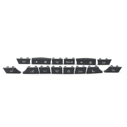 14 Button Key Caps for BMW F07 F10 F11 F01 (2010-2017)