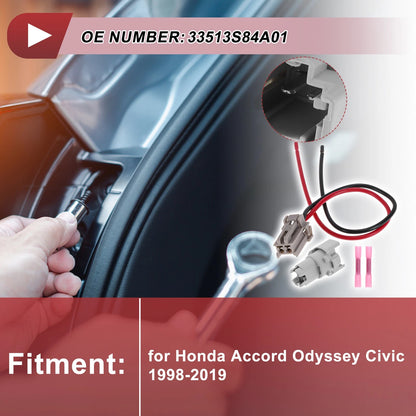 Reverse Light Socket Wiring for Honda Accord Odyssey Civic (2003-2017)