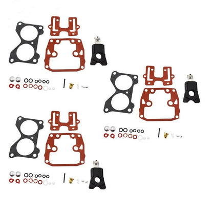3Pc Carburetor Kit for Johnson Evinrude 140-235HP (140-200HP) Models