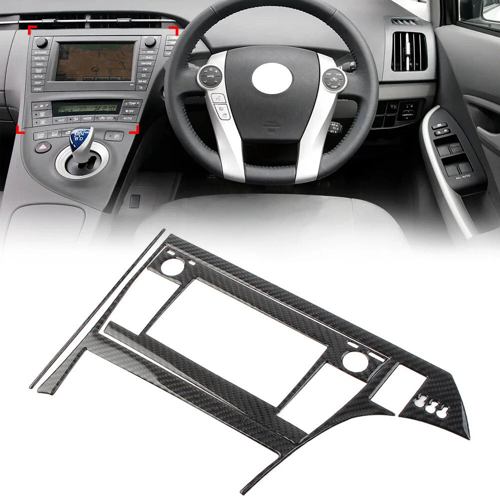 3 x RHD Central Console GPS Navigation Frame Trim for Toyota Prius (2012-2015)