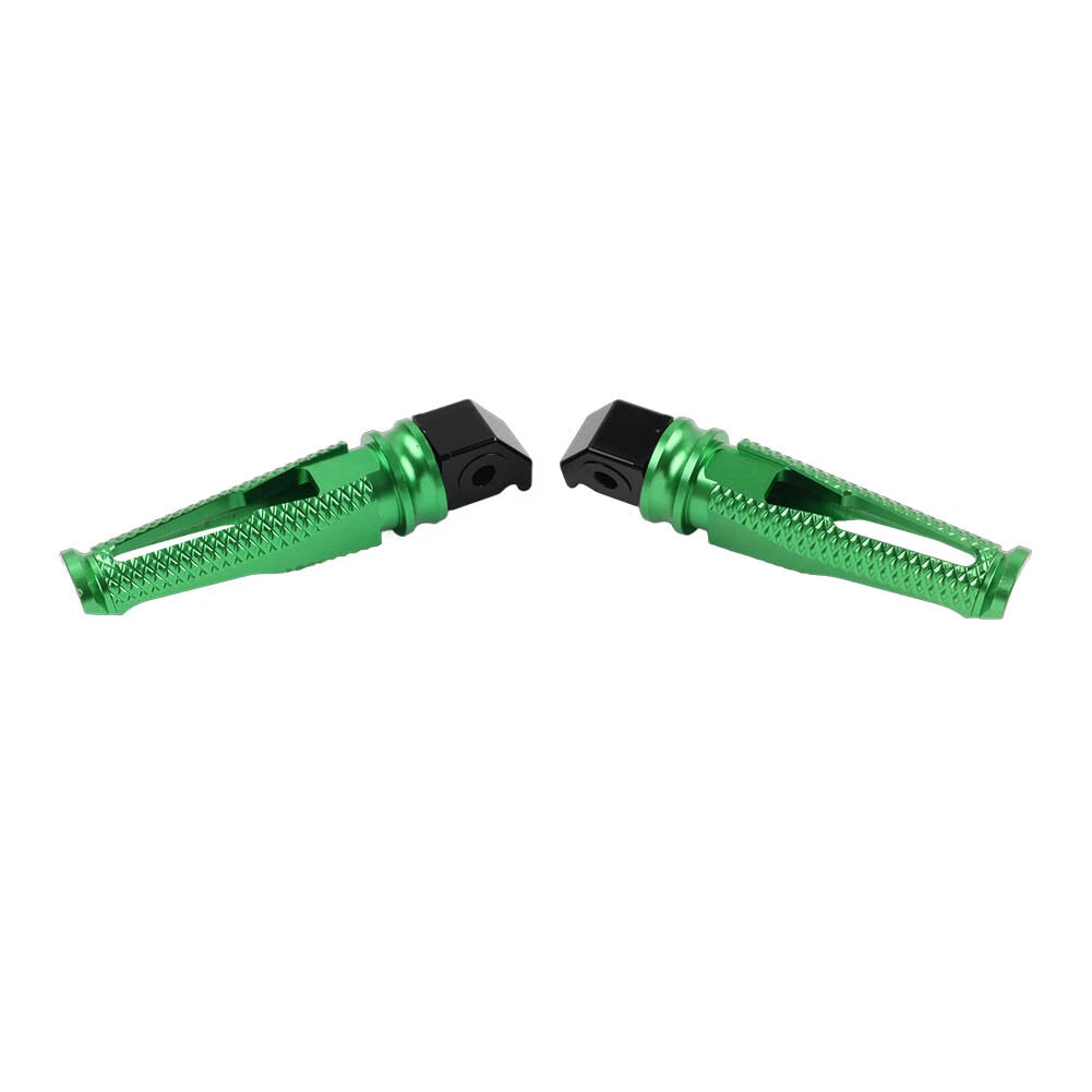 Green Passenger Rear Footpegs for Honda CBR600RR, CBR1000RR, CBR600 F4 (2003-2019)