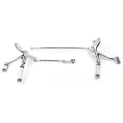Complete Forward Controls Kit Pegs Lever Linkages for Harley Sportster (04-13)