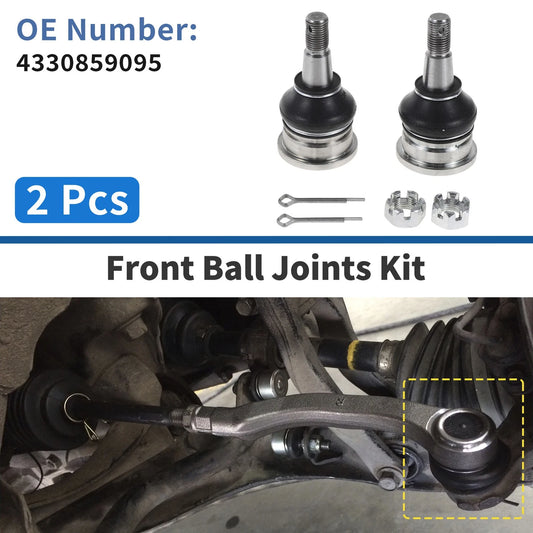 2 x Front Lower Ball Joints for Toyota Yaris (1999–2005)