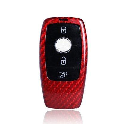 Carbon Fiber Key Case Cover for Mercedes E Class W213 (2016-2018)