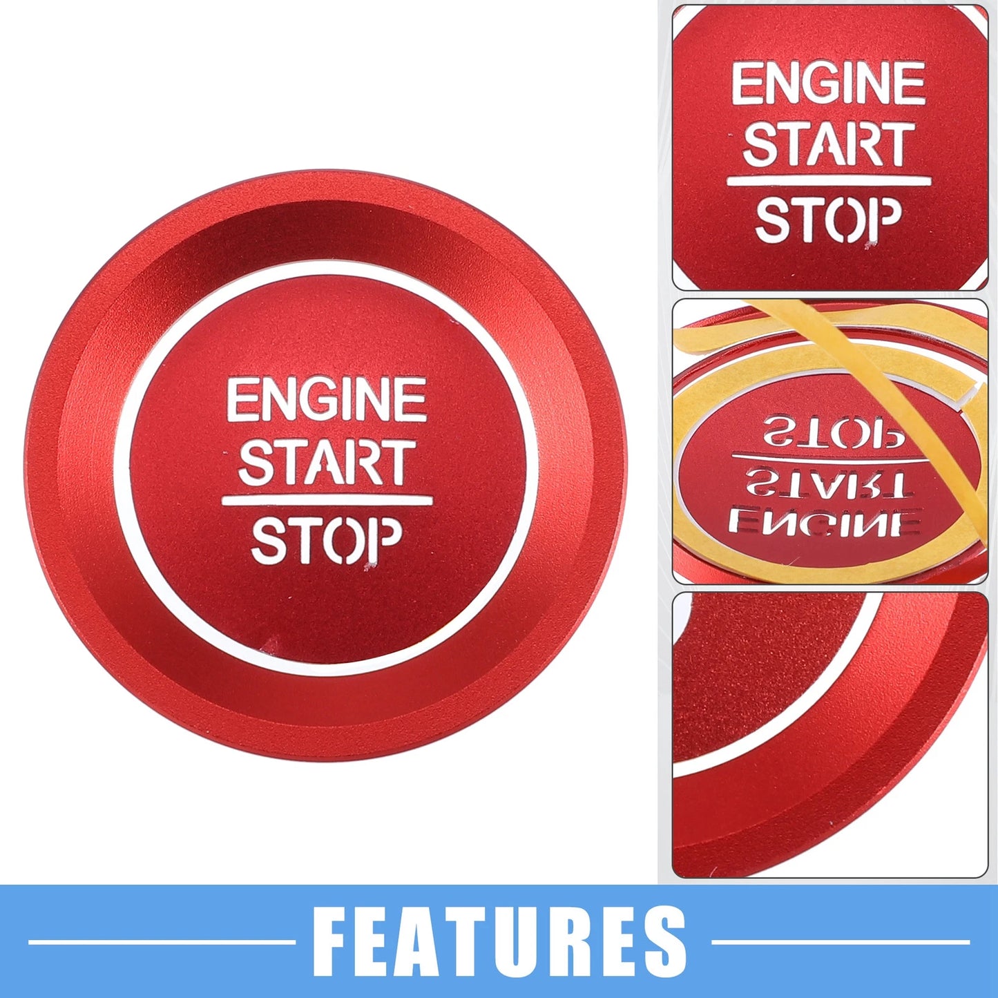 Ignition Button Trim Sticker for Honda Accord (2018-2022)