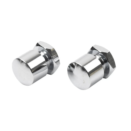 Vintage Chrome Solo Seat Nuts for Harley Touring Road Glide (2008-2023)