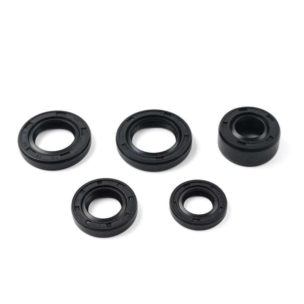 5Pcs Engine Oil Seal Kit for Honda TRX70 TRX90 ATC70 C70 CL70 CRF50 Z50