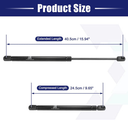 2 x Rear Glass Window Lift Supports for Ford Excursion (2000-2005)