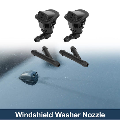 Windshield Washer Nozzle & Hose Connector for Jeep Wrangler (2011-2018)