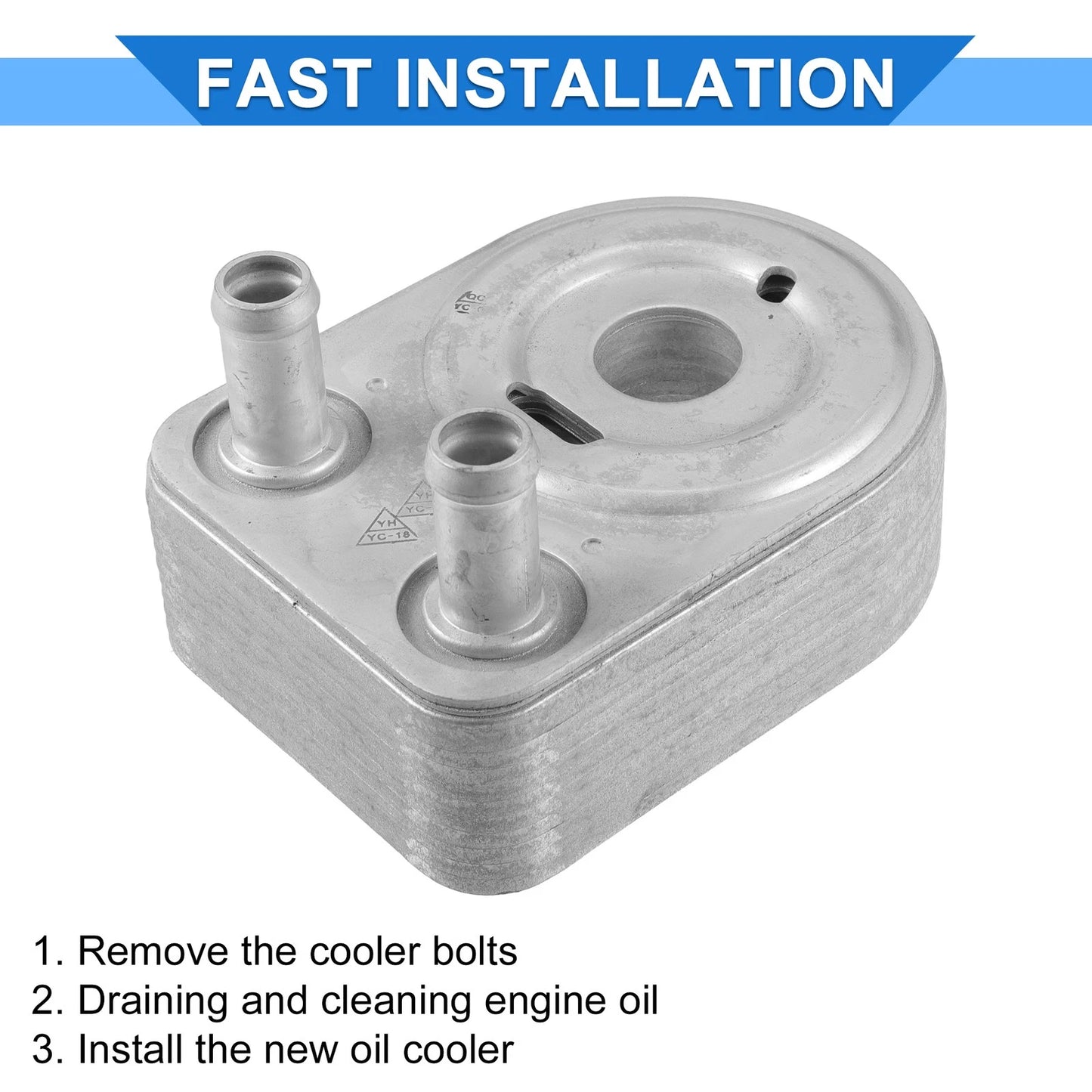 Oil Cooler with Seals for Dodge Nitro Challenger