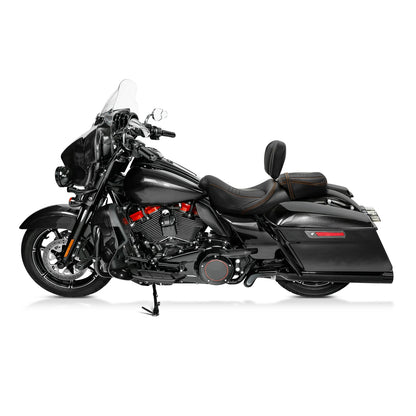 Rider Backrest & Driver/Passenger Seats for Harley CVO Street Glide (2009-2023)