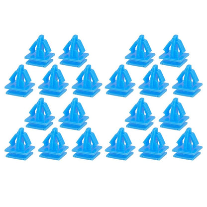 50Pcs Blue Rocker Panel Retainer Clips for Hyundai JK (2007-2018)