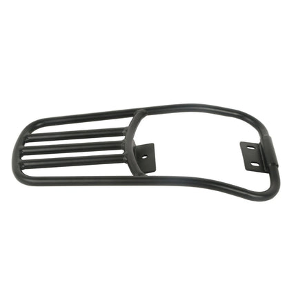 Black Rear Fender Luggage Rack for Harley Softail Deluxe (2005-2017)