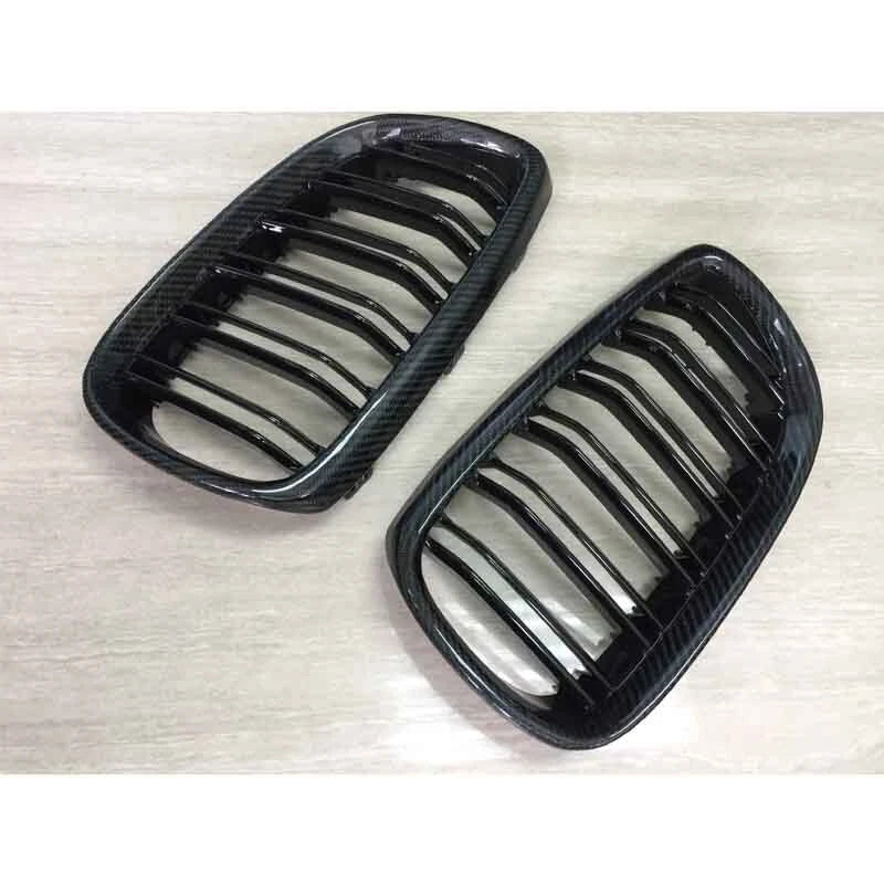 Carbon Fiber Front Bumper Grille for BMW M3 335i 328i E92 E93 Pre-LCI 08-10