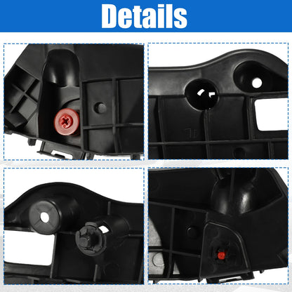 Left & Right Front Bumper Cover Support Rails for Toyota RAV4 (2019-2023)
