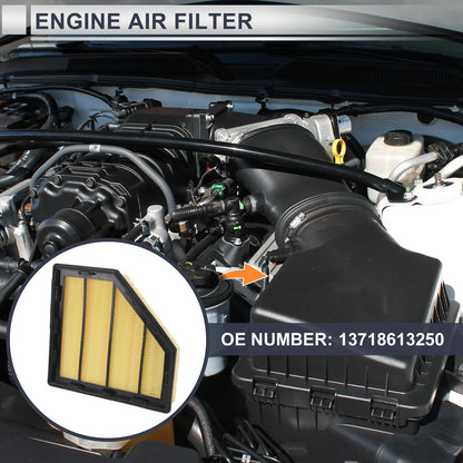 Engine Air Filter 2.0L Base for BMW 530i (2018-2020)