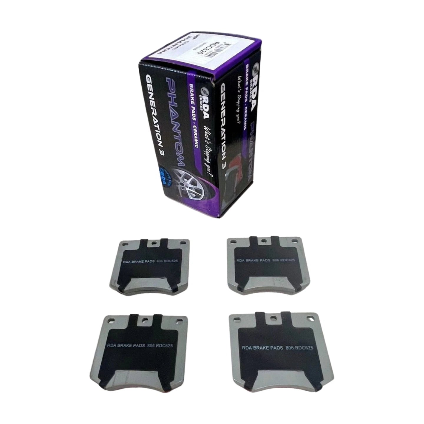 EJ EH HR HD Front RDA Ceramic Brake Pads (Girling Caliper) for Holden